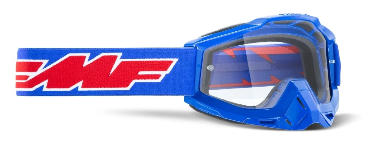 FMF PowerBomb Clear Lens Goggles 4 FMF PowerBomb Clear Lens Goggles - Image 4