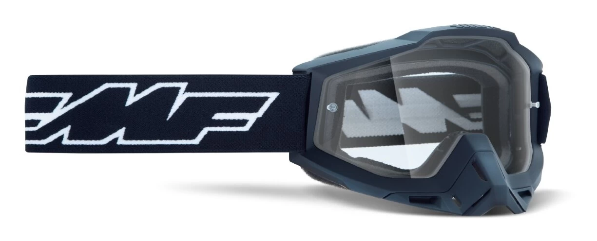 FMF PowerBomb Clear Lens Goggles 1 FMF PowerBomb Clear Lens Goggles