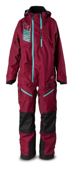 509 Allied Women's Mono Suit Shell -Moto Gear Shop 509 allied womens mono suit maroon