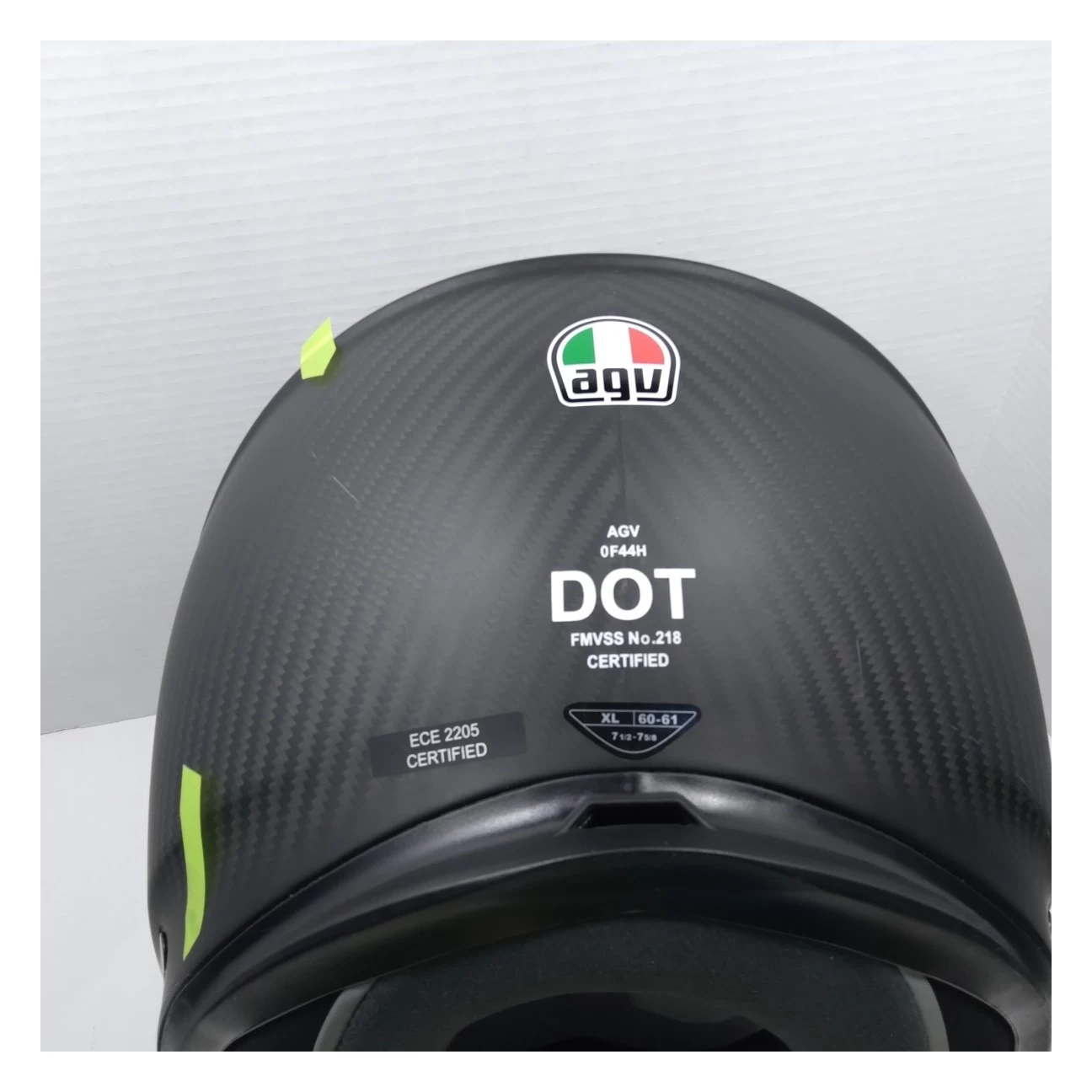 AGV Sportmodular Carbon Tricolore Helmet Matte Black / XL [Blemished - Very Good] - Image 9