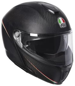AGV Sportmodular Carbon Tricolore Helmet Matte Black / XL [Blemished - Very Good]