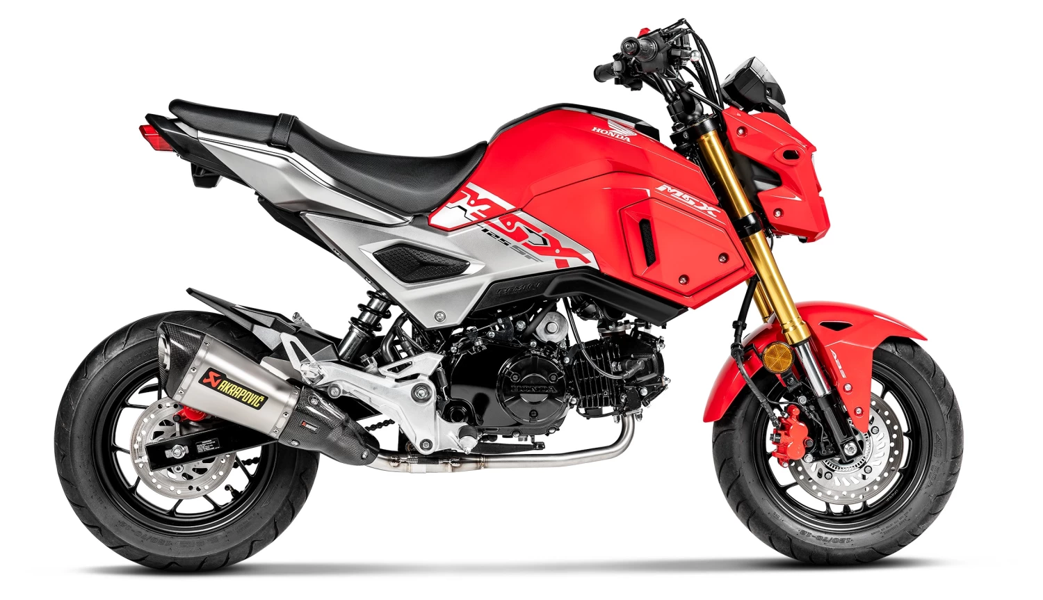 Akrapovic Racing Exhaust System Honda Grom 2017-2020 2 Akrapovic Racing Exhaust System Honda Grom 2017-2020 - Image 2