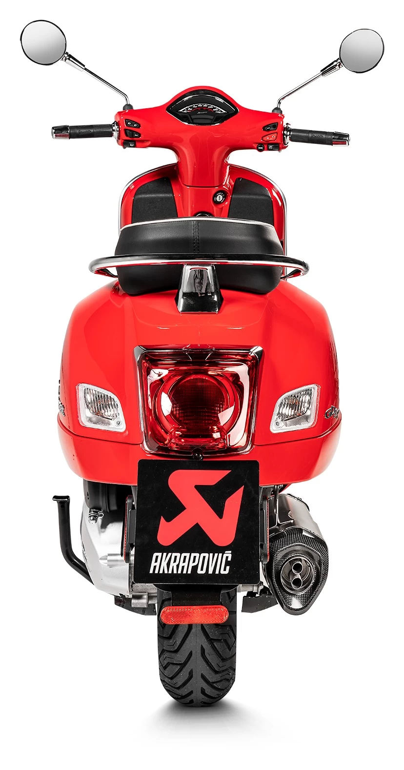 Akrapovic Slip-On Exhaust Vespa GTV / GTS 4 Akrapovic Slip-On Exhaust Vespa GTV / GTS - Image 4