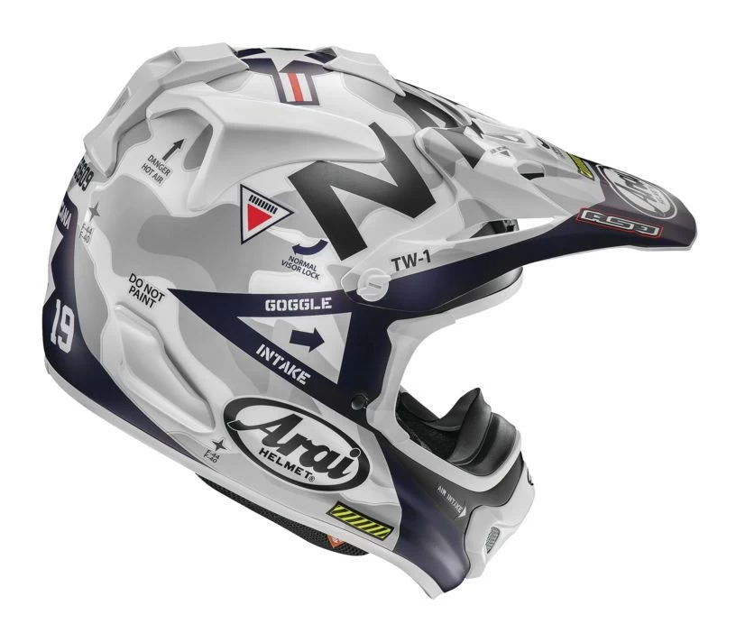 Arai VX Pro 4 Navy Helmet 2 Arai VX Pro 4 Navy Helmet - Image 2