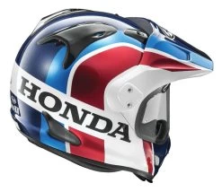 Arai XD-4 Africa Twin Helmet 7 Arai XD-4 Africa Twin Helmet -Moto Gear Shop arai xd4 africa twin helmet blue red white 2
