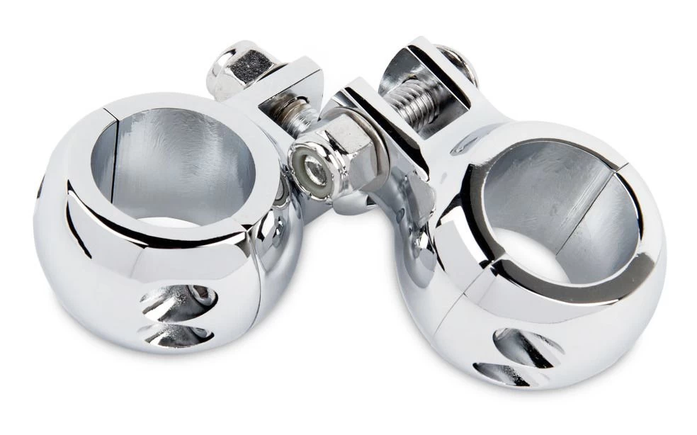 Arlen Ness 1.25" Clamp-On Foot Peg Mounts 1 Arlen Ness 1.25" Clamp-On Foot Peg Mounts