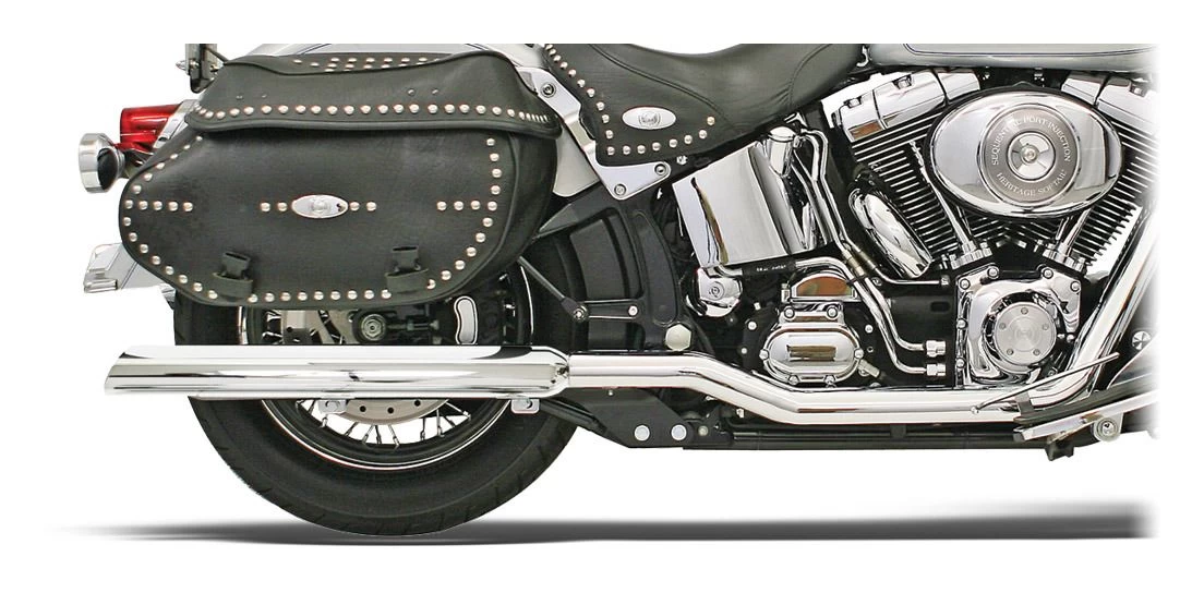 Bassani Hutch Special True Dual Mufflers For Harley Softail 2000-2017 6 Bassani Hutch Special True Dual Mufflers For Harley Softail 2000-2017 - Image 6