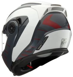 BILT Nomad Hyper Helmet 9 BILT Nomad Hyper Helmet -Moto Gear Shop bilt nomad hyper helmet white black red 2