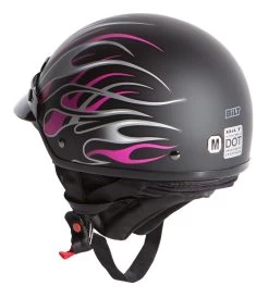 BILT Phoenix Women's Helmet 9 BILT Phoenix Women's Helmet -Moto Gear Shop bilt phoenix womens helmet matte black pink 3