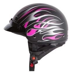 BILT Phoenix Women's Helmet 11 BILT Phoenix Women's Helmet -Moto Gear Shop bilt phoenix womens helmet matte black pink 5