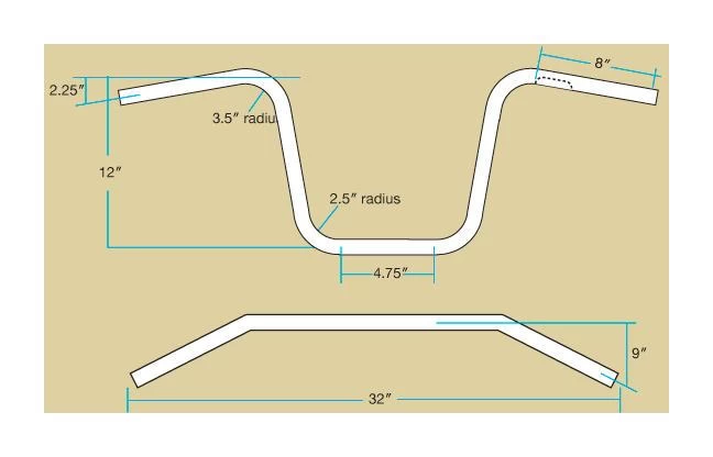 Biltwell Apes 1" Handlebars 10 Biltwell Apes 1" Handlebars - Image 10