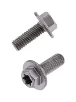 Bolt Hardware Large Euro Torx Flange M6 Bolt Kit -Moto Gear Shop bolt hardware euro torx flange bolt6 x10 x15 mm10 pk