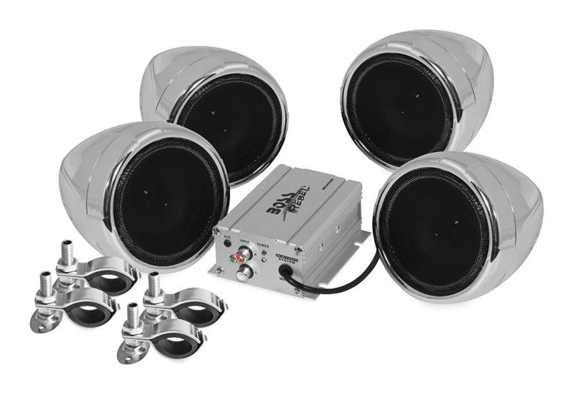 Boss Audio Rebel 1000 Watt 4 Speaker Bluetooth Sound System 10 Boss Audio Rebel 1000 Watt 4 Speaker Bluetooth Sound System - Image 10