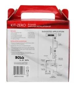 Boss Audio Systems 10-Gauge Amplifier Installation Kit 6 Boss Audio Systems 10-Gauge Amplifier Installation Kit -Moto Gear Shop boss audio systems10 gauge amplifier installation kit 2