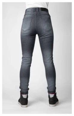 Bull-it Tactical Elara Slim Fit Women's Jeans 5 Bull-it Tactical Elara Slim Fit Women's Jeans -Moto Gear Shop bullit elara tactical slim fit womens jeans grey 2