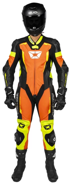 Cortech Sector Pro Air Race Suit -Moto Gear Shop cortech sector pro air race suit orange hi viz 2 scaled