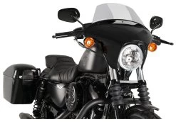 CustomAcces Batwing SML Fairing For Harley Iron 883 2009-2021 Smoke / Touring [Previously Installed]