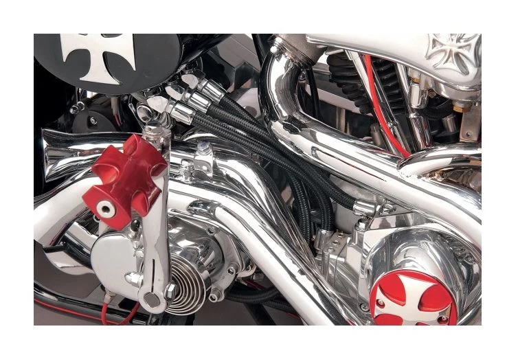 Drag Specialties Braided Fuel Line / Oil Hose 2 Drag Specialties Braided Fuel Line / Oil Hose - Image 2