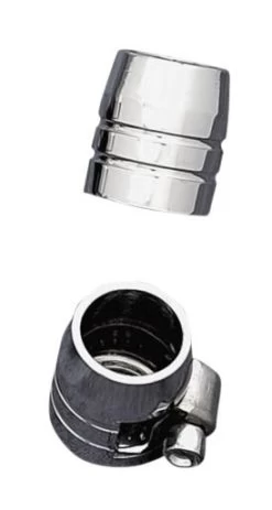 Drag Specialties Chrome Hose Clamps