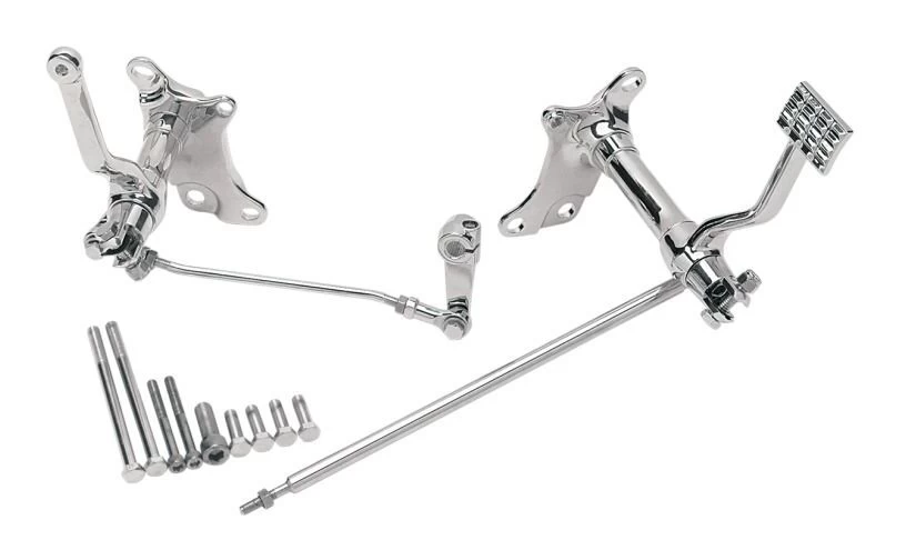 Drag Specialties Forward Control Kit For Harley Sportster 1988-2003 Chrome [Open Box]