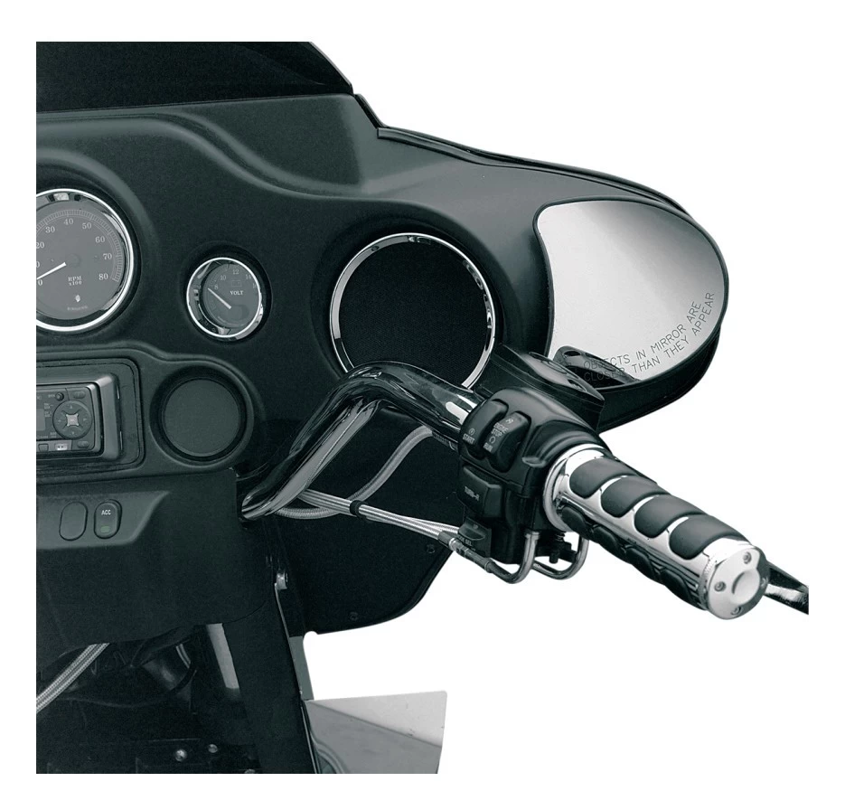 Drag Specialties Speaker Bezels For Harley Touring 1996-2013 2 Drag Specialties Speaker Bezels For Harley Touring 1996-2013 - Image 2