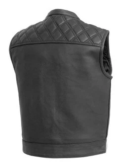 Moto Gear Shop -Moto Gear Shop first manufacturing upside vest black 1