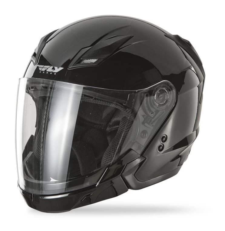 Fly Racing Street Tourist Helmet - Solids 1 Fly Racing Street Tourist Helmet - Solids