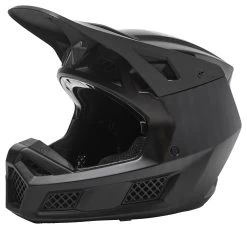Fox Racing V3 RS Black Carbon Helmet -Moto Gear Shop fox racing v3 rs black carbon helmet carbon 2
