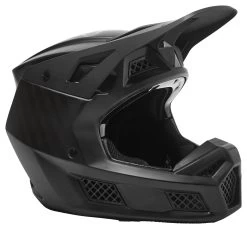 Fox Racing V3 RS Black Carbon Helmet