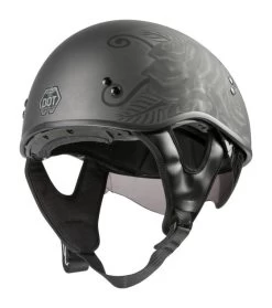 GMax HH65 Devotion Naked Helmet 9 GMax HH65 Devotion Naked Helmet -Moto Gear Shop g max hh65 naked devotion helmet black silver 4