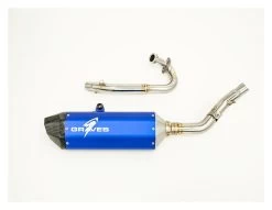 Graves Octagonal Full Exhaust System Honda CRF300L / Rally 2021-2023