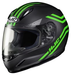 HJC Youth CL-Y Strix Helmet -Moto Gear Shop hjccly strix youth helmet black green