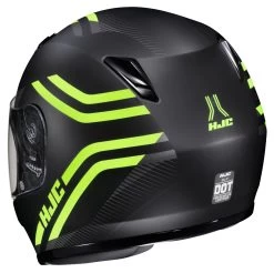 HJC Youth CL-Y Strix Helmet -Moto Gear Shop hjccly strix youth helmet black hi viz 1