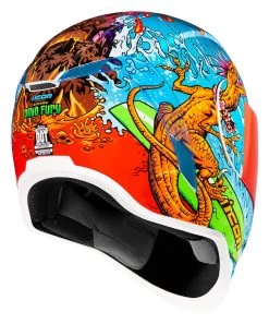 Icon Airform Dino Fury Helmet -Moto Gear Shop icon airform dino fury helmet blue 2