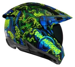Icon Variant Pro Willy Pete Helmet -Moto Gear Shop icon hlmt vpro willypete blue green 2