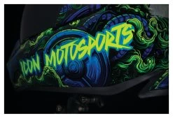 Icon Variant Pro Willy Pete Helmet -Moto Gear Shop icon hlmt vpro willypete blue green 3