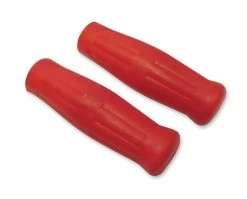 Joker Machine Vintage Radial Rubber 1" Grips 6 Joker Machine Vintage Radial Rubber 1" Grips -Moto Gear Shop joker machine grips radial rubber white red