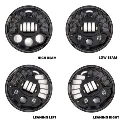 J.W. Speaker 8790 Adaptive 2 LED 7" Headlight 18 J.W. Speaker 8790 Adaptive 2 LED 7" Headlight -Moto Gear Shop jw speaker8790 adaptive led7 headlight for harley touring 6