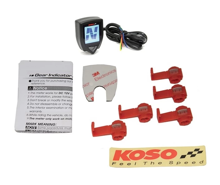 Koso Gear Indicator Honda Grom 2014-2020 2 Koso Gear Indicator Honda Grom 2014-2020 - Image 2