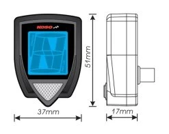 Koso Gear Indicator Honda Grom 2014-2020 5 Koso Gear Indicator Honda Grom 2014-2020 -Moto Gear Shop koso gear indicator honda grom20142015 black 2