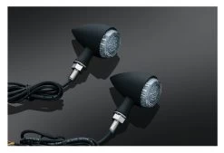 Kuryakyn LED Torpedo Turn Signal Indicator Lights 6 Kuryakyn LED Torpedo Turn Signal Indicator Lights -Moto Gear Shop kuryakyn led torpedo turn signal indicator lights