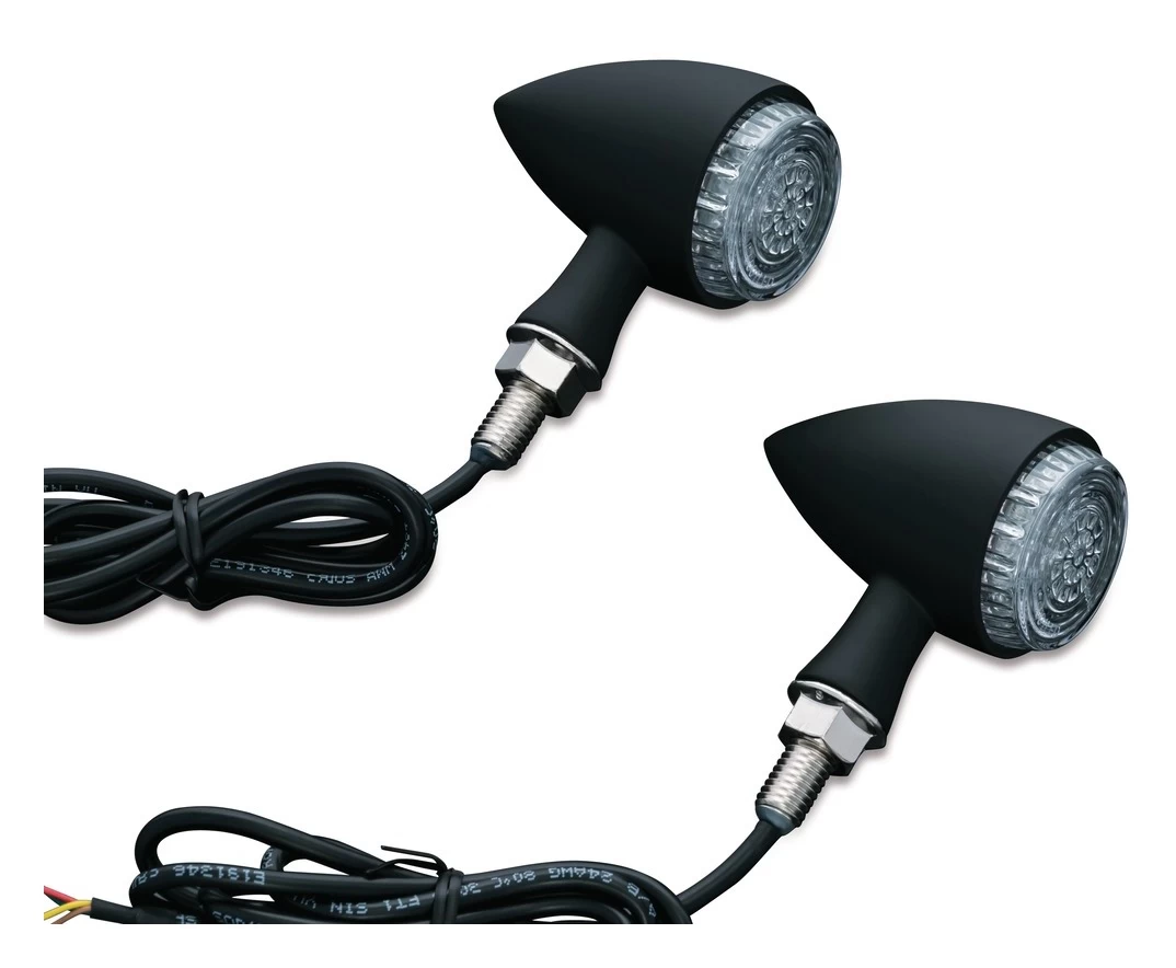 Kuryakyn LED Torpedo Turn Signal Indicator Lights 1 Kuryakyn LED Torpedo Turn Signal Indicator Lights