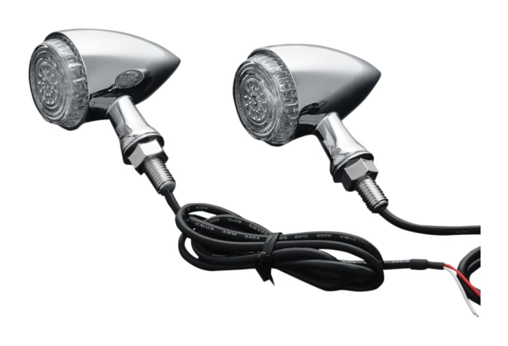 Kuryakyn LED Torpedo Turn Signal Indicator Lights 4 Kuryakyn LED Torpedo Turn Signal Indicator Lights - Image 4