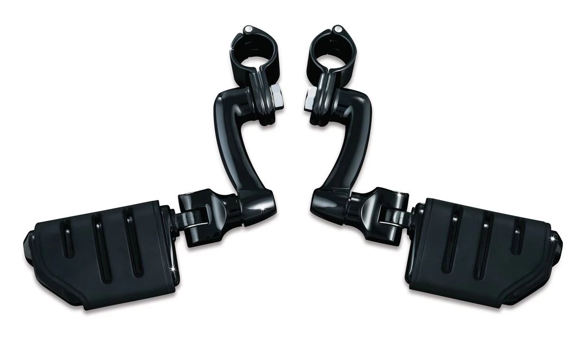 Kuryakyn Longhorn Offset Trident Dually Highway Pegs 1 Kuryakyn Longhorn Offset Trident Dually Highway Pegs