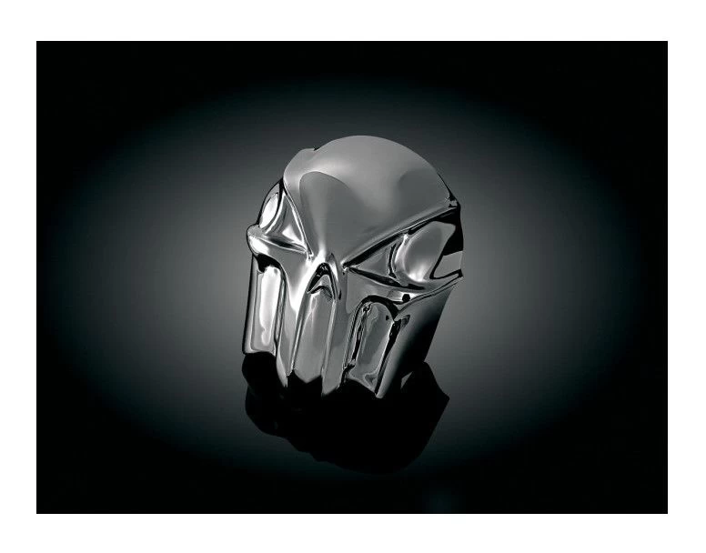 Kuryakyn Skull Horn Cover For Harley 1992-2016 3 Kuryakyn Skull Horn Cover For Harley 1992-2016 - Image 3