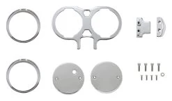 LA Choppers Dual Gauge Mount For Harley Dyna / Sportster 1999-2022 5 LA Choppers Dual Gauge Mount For Harley Dyna / Sportster 1999-2022 -Moto Gear Shop la choppers dual gauge mount for harley dyna sportster19992022 chrome