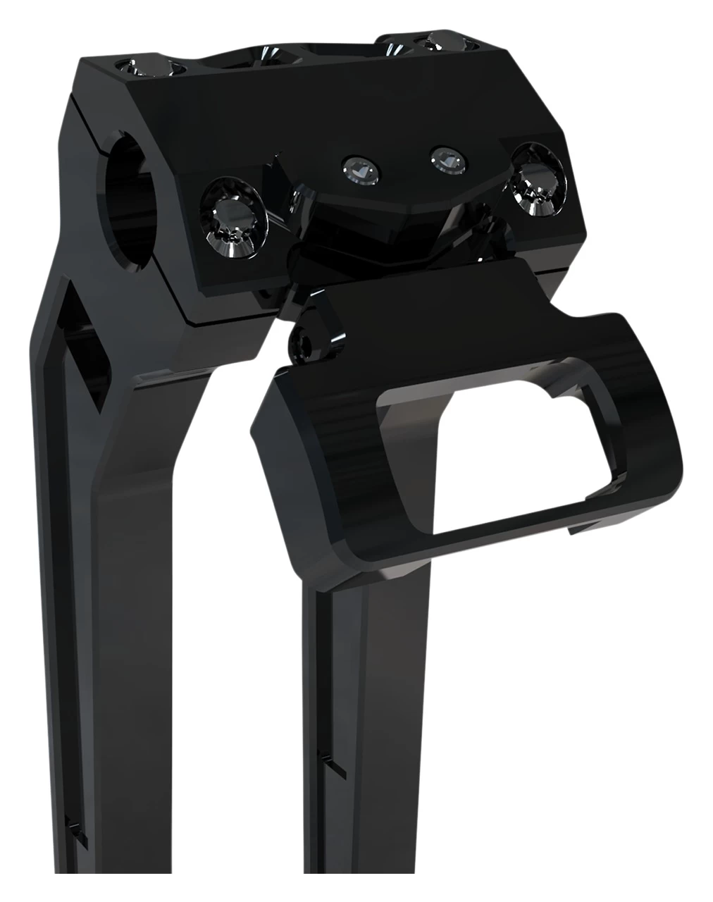 LA Choppers Single Gauge Mount For Harley Softail 2018-2023 2 LA Choppers Single Gauge Mount For Harley Softail 2018-2023 - Image 2