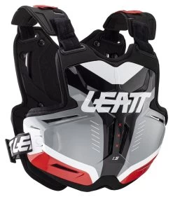 Leatt 1.5 Torque Chest Protector 6 Leatt 1.5 Torque Chest Protector -Moto Gear Shop leatt15 chest protector grey black red