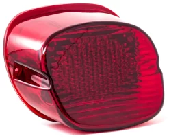 Letric Lighting Co. Deluxe Slantback LED Taillight W/ No Plate Window For Harley 1999-2023