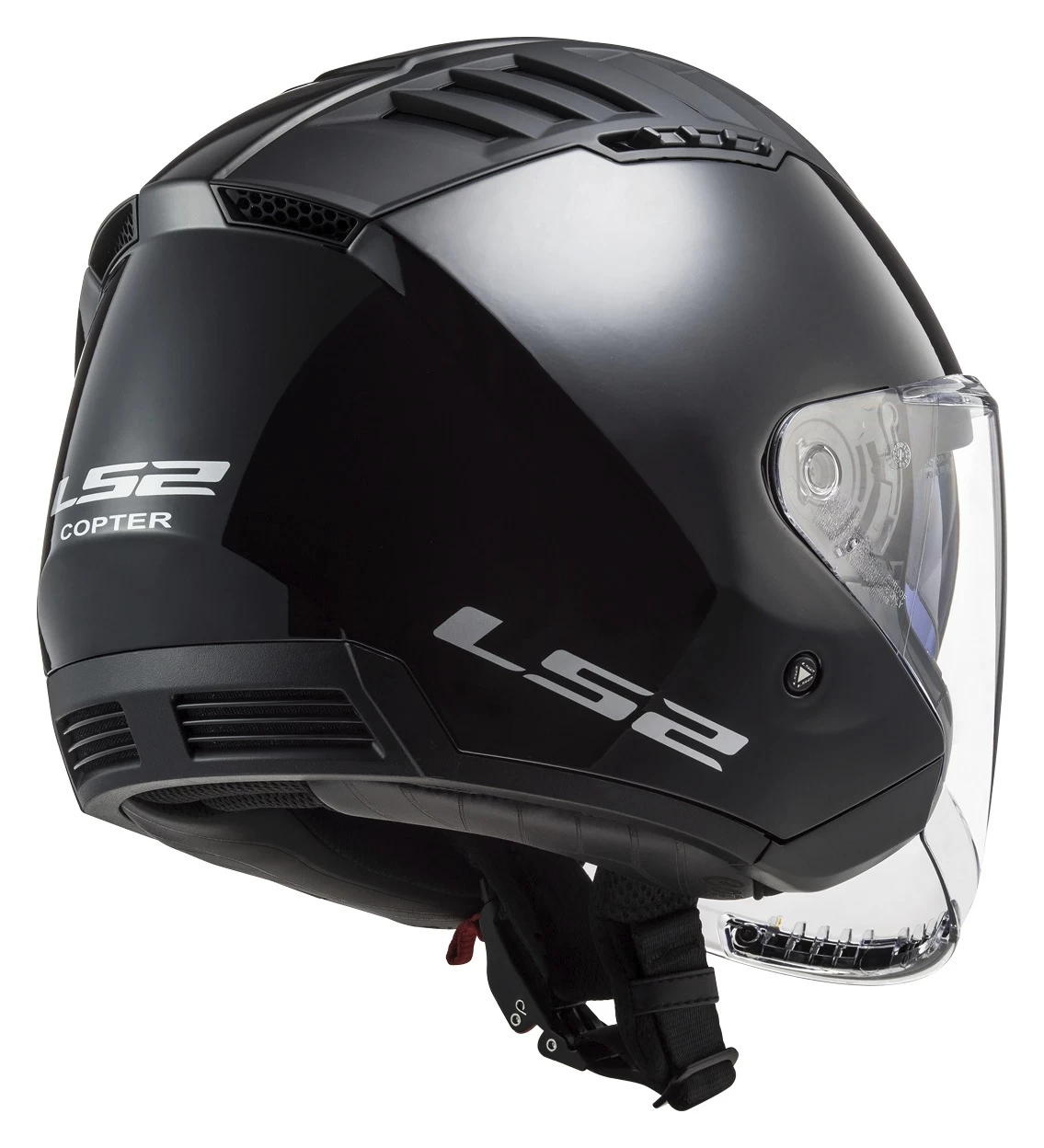 LS2 Copter Helmet - Solid 2 LS2 Copter Helmet - Solid - Image 2